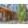thumbnail image 4 of Rain Chains by JASINC 8.5 ft Aqua Strands Link Rain Chain White, Water Diverter, JAS1002AL, 4 of 5