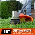 thumbnail image 4 of String Trimmer Cordless, X6 60V Max* 16-Inch Weed Wacker & Edger, Brushless, Variable Speed, Aluminum Shaft, Bump Feed, 3.0 Ah Lithium-ion Battery and Charger Included (GTX6-M)$$Garden & Patio, 4 of 10