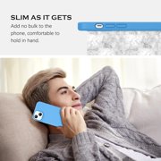 iPhone 13 Case, Phone Case for iPhone 13 Liquid Silicone Soft Gel Rubber Microfiber Lining Cushion Texture Cover Protective- Stone