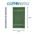 thumbnail image 4 of Toalla Cottonella Medio Cuerpo Verde 70x130 cm, 4 of 4