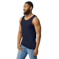 thumbnail image 3 of Gildan Heavy Cotton Tank Top for Men, Sleeveless Assorted Color Bound Neck Tank, 6 Pack, S, 3 of 5