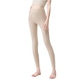 thumbnail image 2 of LEBONYARD Women's Active Fleece Leggings,Womens Trouser Pants,Womens Winter Solid Color Plus Thick Coral Fleece Home Warm Pants Beige XL, 2 of 6