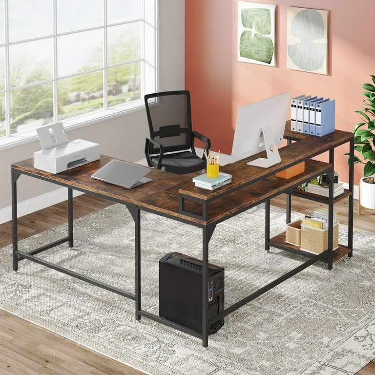 Enprise l shaped desk deals