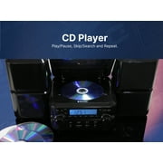 Emerson ES-4001 Bluetooth® CD Microsystem, Black