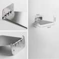 thumbnail image 4 of Estantería de pared invisible Estantería colgante de pared Estantería organizadora Estantes Estantes de repisa de pared Estantería flotante Estantes perfecl Estantería de pared invisible, 4 of 8
