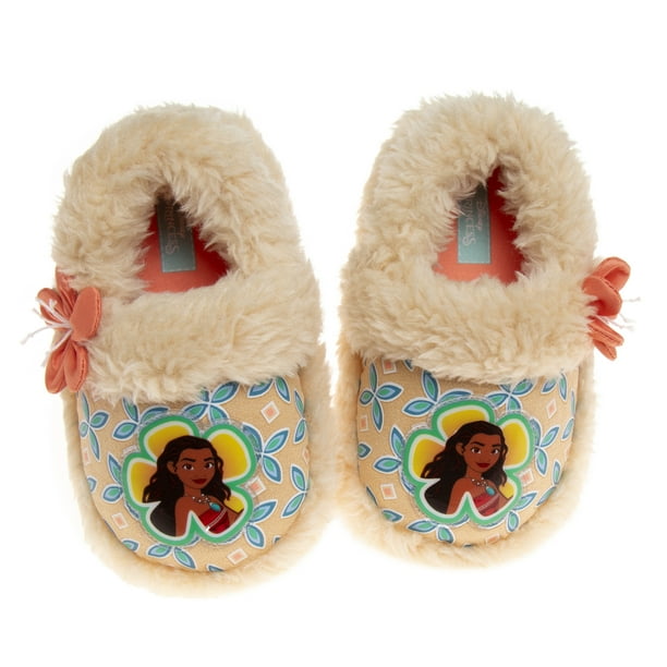 Disney Princess Moana, Encanto Toddler Girls Dual Sizes Slippers