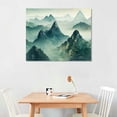 thumbnail image 2 of COMIO Mountain Framed Canvas Wall Art Set, Forest Wall Decor, Woodland Landscape Wall Painting, Nature Outdoor Scenery Art Prints for Living Room, Bedroom, Office, Dining Room, 2 of 4