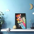 thumbnail image 5 of The Powerpuff Girls Canvas Decorative Painting Wall Art Living Room Posters Bedroom Home Decorations 12"X18", 5 of 8