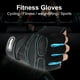 thumbnail image 2 of Guantes de entrenamiento de peso pesado para hombres y mujeres, manoplas antideslizantes de medio dedo para culturismo, soporte para muñeca, levantamiento de pesas y Deportes Fivean Guantes deportivos, 2 of 2