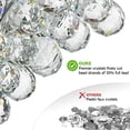 thumbnail image 3 of Worldwide Lighting W23018C12 Empire Collection 2 Light Chrome Finish with Clear Crystal Wall Sconce, 3 of 5