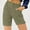 Army Green, variant on Fashion Olyvenn Bermuda Shorts for Women,Summer Casual High Waisted Knee Length Shorts with Pockets Trendy Vacation Clothes Red S