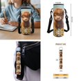 thumbnail image 5 of HUIACONG Sunflower Highland Cow Backpack and Lunch Box Set, 17 Inch Cute Kids School Bag, Spacious for School Supplies & Snacks, 5 of 7