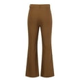 thumbnail image 4 of Men's Vintage Flare Bell Bottom Pants Casual Slim Fit Trousers Wide Leg Casual Formal Daily Wear Pants Mens Casual Pants with Pockets, 4 of 5