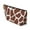 Black zipper, variant on Giraffe Animal Print Makeup Bag Women's Cosmetic Organizer Bag-Gift of Her
