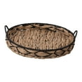 thumbnail image 4 of GUOOL Desktop Serving Basket Handmade Bathroom Organizer Cosmetic Organizer Box Snack, 4 of 9