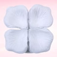 thumbnail image 5 of RotHome Non-Woven White Rose Petals Artificial Flower Petals for Wedding Decorations Romantic Night Engagement Party Fake Roses Valentine's Day Decor 100pcs, 5 of 8