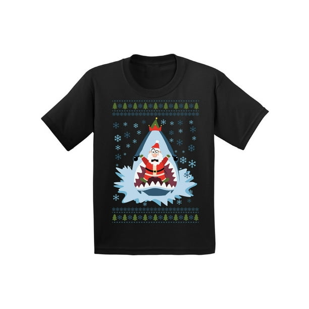 shark christmas t shirt