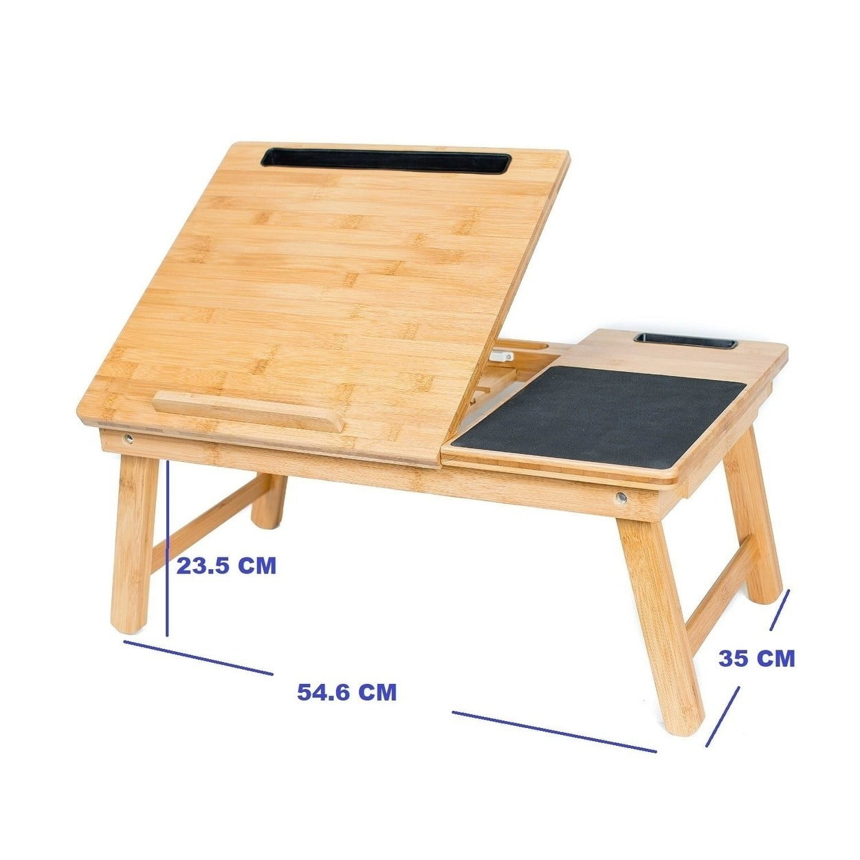 BirdRock Home Sofia + Sam Multi Tasking Laptop Bed Tray - Lap Desk Supports  Laptops Up to 18 Inches in the Overbed Tables department at