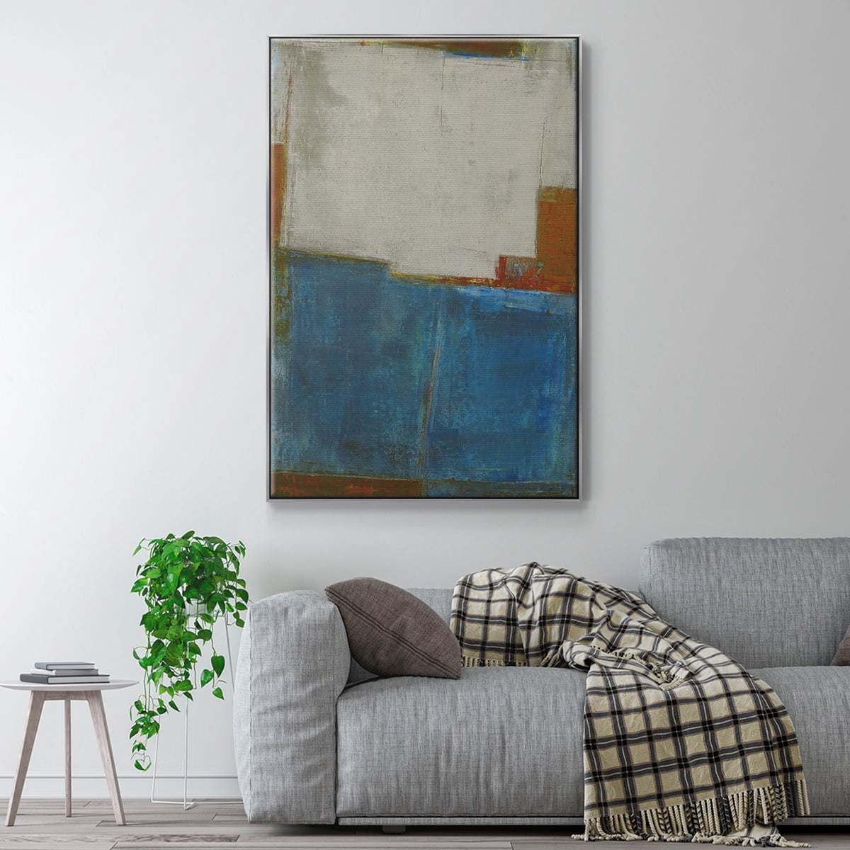 Steady Moves Framed Premium Gallery Wrapped Canvas - Ready to Hang - 27 x 41 - Silver Floating Frame