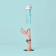 thumbnail image 2 of Owala FreeSip Clear Tritan Plastic Water Bottle with Straw, BPA-Free Sports Water Bottle, Great for Travel, 25 Oz, Shy Marshmallow, 2 of 6