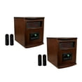 thumbnail image 1 of LifeSmart LifePro 6 Element 1500W Portable Infrared Quartz Space Heaters (Pair), 1 of 9