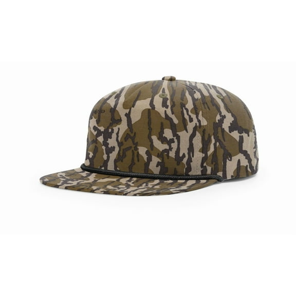 Richardson Printed Umpqua Cap (256P), Size OSFM, Mossy Oak Bottomland/Black