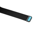 thumbnail image 2 of 22mm Quick Release Stainless Steel Magnetic Mesh Watch Band Loop Strap Replacement for Smartwatches, Black, 2 of 5