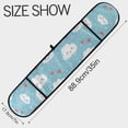 thumbnail image 3 of Dailycode Double Sided Oven Mitt with Loop Heat Resistant Kitchen Long Potholders 7" x 35" Rain Cloud Heart, 3 of 6