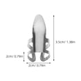 thumbnail image 2 of Hytrove 15pcs Guitar Fingertip Protectors Stainless Steel Scientific Design for Musicians, 2 of 8
