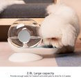 thumbnail image 3 of Dispensador De Agua De Mascotas, Forma De Caracol, Gavio De Gravedad Transparente Automática Sin Electricidad, 2.8L Gran Capacidad Para Beber Fuente Para Perros Gatos, 3 of 7