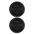 thumbnail image 1 of 2 Pcs Trou de Drainage pour Base de Parasol Extérieur Empêche la Rouille et l'Accumulation d'Eau pour Support de Parasol de Patio Base Remplie d'Eau Poids Noir 5cm, 1 of 8