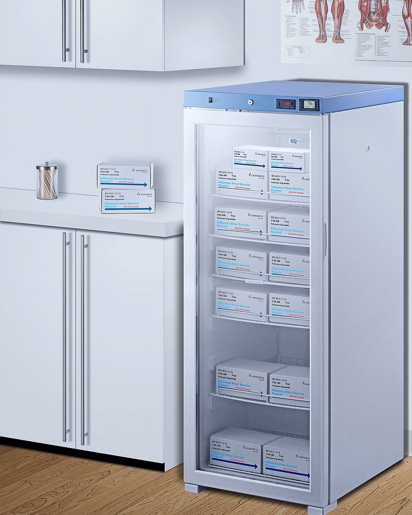 24" Wide Upright Healthcare Refrigerator