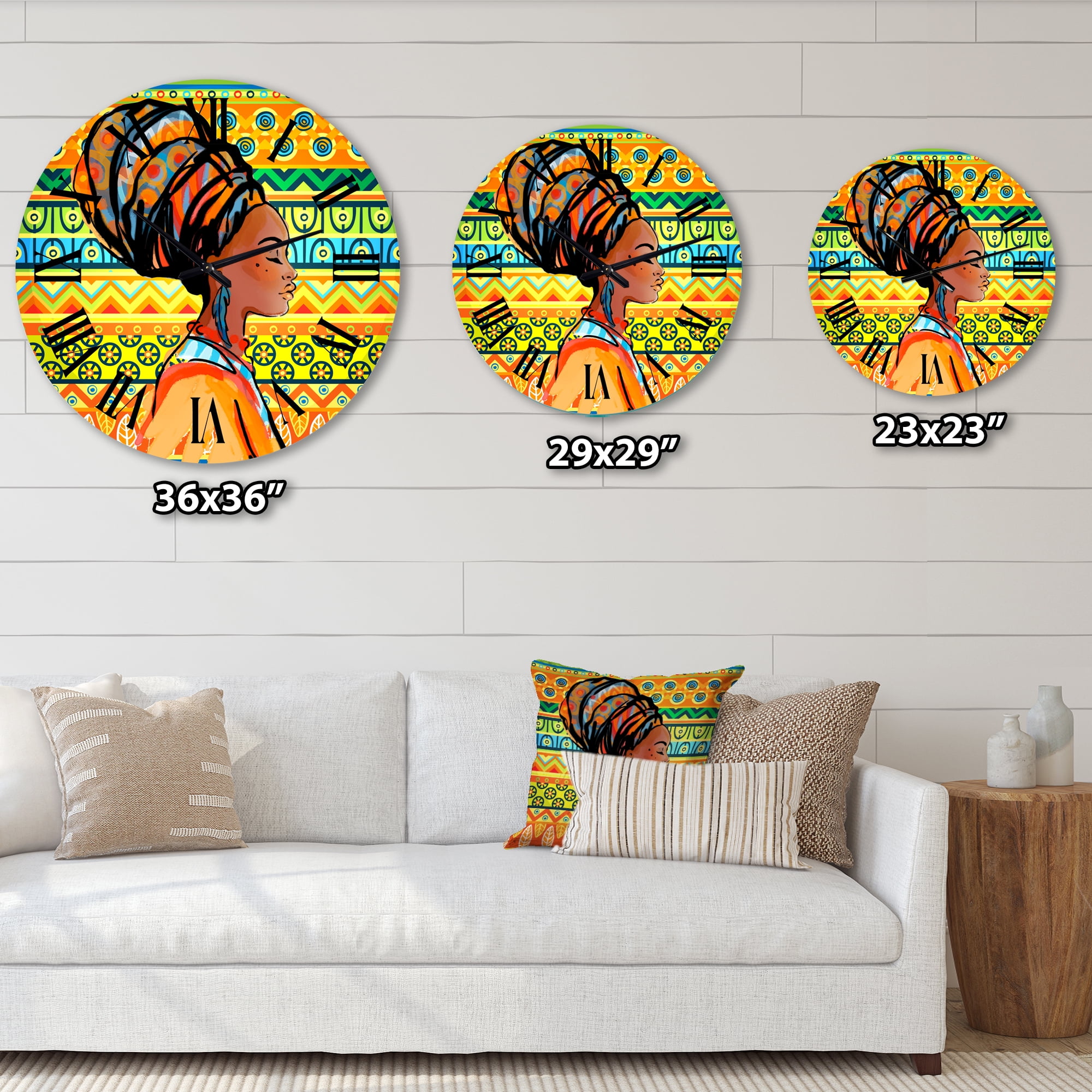 Designart 1 in Quartz Modern/Contemporary Wall Clock
