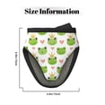 thumbnail image 4 of cute frogs crowns funny Oven Mitts Heat Resistant - Soft Lining Silicone Mini Oven Mitts with HangingLoop, Kitchen Oven Gloves Heat Resistant 500℉ for Cooking Baking Microwave, 4 of 7
