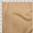 thumbnail image 4 of oneOone Silk Tabby Orange Fabric Geometric Quilting Supplies Print Sewing Fabric By The Yard 42 Inch Wide, 4 of 5