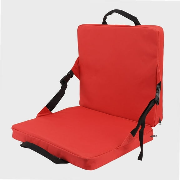 Portable Comfortable Oxford Cloth Outdoor Chair Cushion Foldable Stadium Seat Cushion Folding Chair Cushion for Home Outdoors Use
