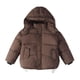 thumbnail image 2 of Parkas de manga larga, chaqueta de invierno con capucha y plumón cálido para niños y niñas, ropa infantil mediana y grande, chaqueta gruesa y corta, tops de algodón para niños., 2 of 9