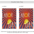 thumbnail image 3 of SKYSONIC Labor Day in US Double-Sided Printed Garden House Sports Flag-12x18(in)-Polyester Decorative Flags for Courtyard Garden Flowerpot, 3 of 6