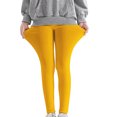 thumbnail image 4 of Lmnyox Girls 2 Pack Leggings Kids Lightweight Solid Full Length Tights Pants Stretchy Comfy Yoga Leggings, 4 of 9