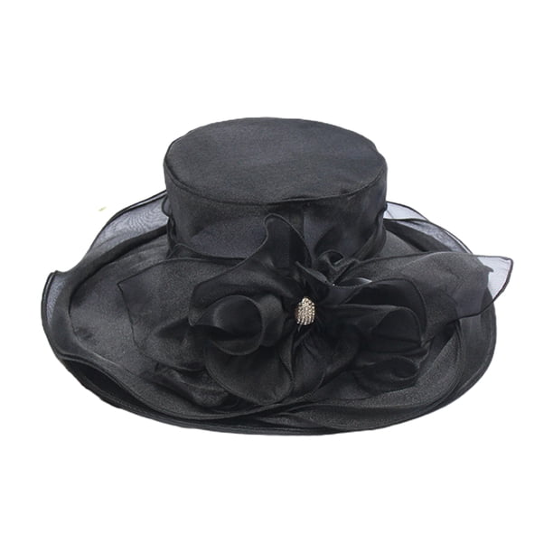 Neinkie Lady Derby Dress Church Cloche Hat Bow Bucket  display picture 3