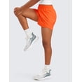 thumbnail image 6 of CRZ YOGA Girls Feathery-Fit Soft Athletic Shorts with Zipper Pocket Tennis Soccer Running Casual Liner Kids Teen, 6 of 7