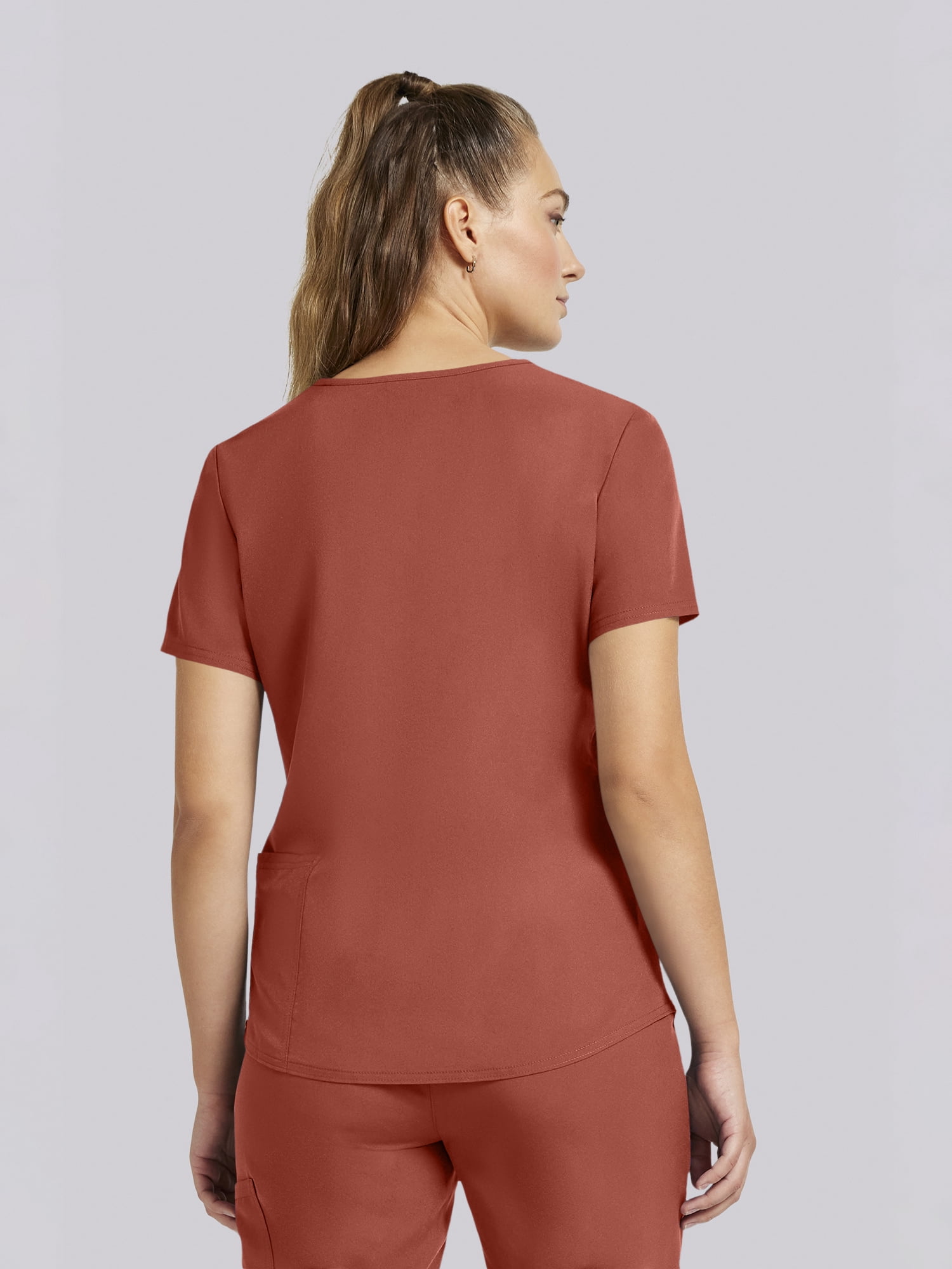 Scrubstar Core Essentials Women’s V-Neck Scrub Top, Sizes XS–3XL