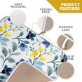 thumbnail image 6 of Sage Green Leaves Dish Drying Mat for Kitchen Counter Spring Yellow Floral Drying Mat 16 x 18 Inch with Absorbent Reversible Microfiber Dish Drying Pad Dish Rack Drainer Mat for Coffee Bar, 6 of 6