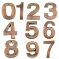 thumbnail image 3 of Abbracc ABS Plastic Door Plaque Digit Number Hotel Home Address Office Room Sign - 4, 3 of 7