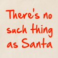 thumbnail image 2 of CafePress - No Such Thing As Santa Tote Bag - Unisex Canvas Tote Bag, Beige, 1-Piece, 2 of 6