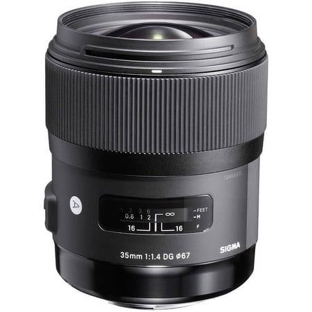 UPC: 0085126340551 | Sigma 35mm F1.4 Art DG HSM Lens for Nikon