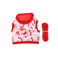 thumbnail image 1 of Rabbit Leash Cartoon Pattern Fastener Tape Dress-up Bunny Kitten Costume Shirt Skirt for Small Animal, 1 of 8