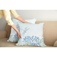 thumbnail image 3 of Ambesonne Dragonfly Throw Pillow Cover 2 Pack, Waterlilies Nature, 18", Blue Green, 3 of 6