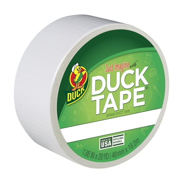Five Pieces Of Duct Tape On Pure White Background Stock Photo