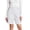 PU75_White, variant on Women Dress Shorts Comfy Elastic Waist Shorts Summer Pull On Short Cotton Linen Berduma Shorts Army Green 2XL
